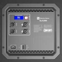 Electro-Voice ELX200-SUB, zadný panel