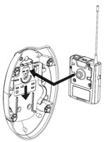 Vloženie RE3-BPT do päty mikrofónov PolarChoice